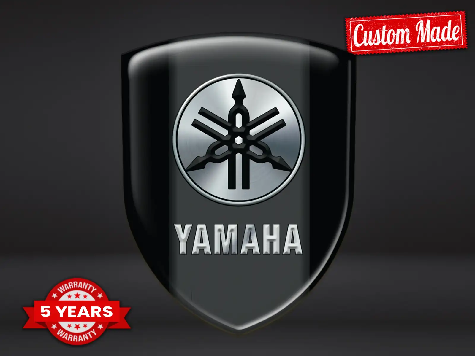 Yamaha Familienautoaufkleber Max Langlebig Modern Pro Stil